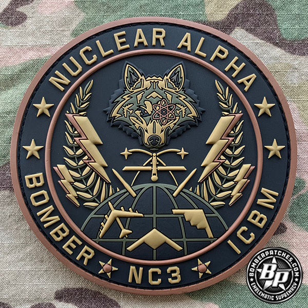 2nd Bomb Wing, Nuclear Alpha NC3 ICBM OCP – Bomber Patches