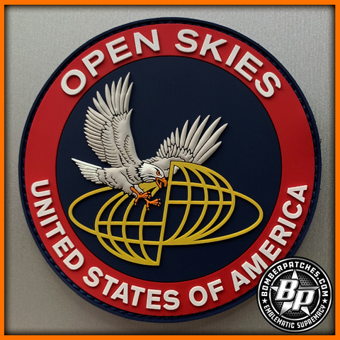 Official Open Skies Full Color PVC Patch