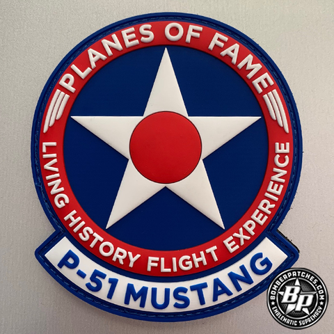 Planes of Fame Muesum, P-51 Mustang Program Patch