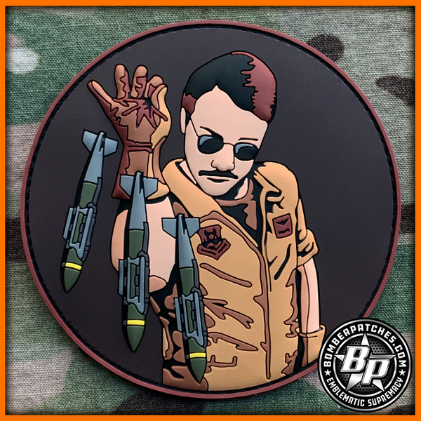 23d EXPEDITIONARY BOMB SQUADRON SALT BAE PVC DEPLOYMENT MORALE PATCH, Bomber Patches