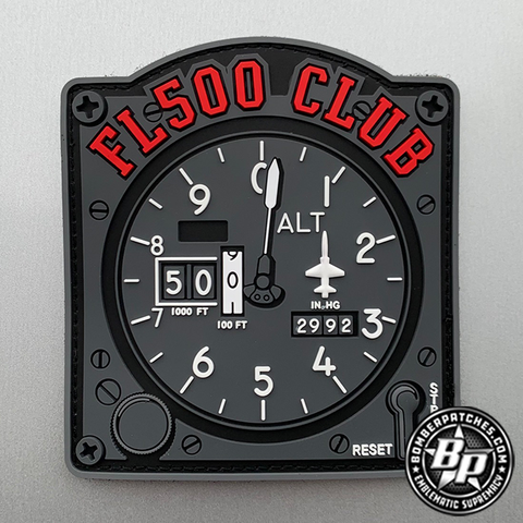 T-38 FL500 Club FLIGHT LEVEL 500 CLUB PVC PATCH