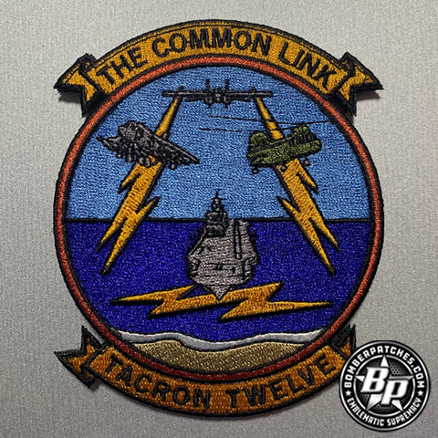 Tactical Air Control Squadron (TACRON) TWELVE The Common Link, Embroidered