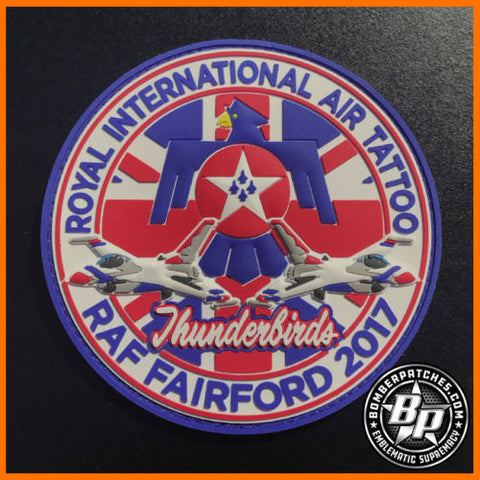 USAF Thunderbirds Royal International Air Tattoo RIAT 2017 Patch RAF Fairford