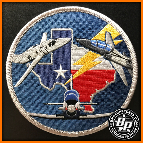 47TH STUDENT SQUADRON FRIDAY MORALE EMBROIDERED PATCH, T-1 T-6 T-38 LAUGHLIN AFB