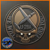 U-28A WE WILL FIND YOU PVC MORALE PATCH, Glow Eyes