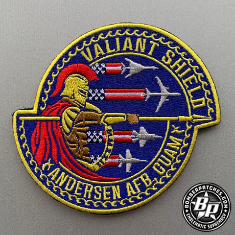 36th Wing Valiant Shield 2022 Full Color, Embroidered