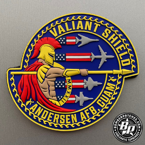 36th Wing Valiant Shield 2022 Full Color, PVC