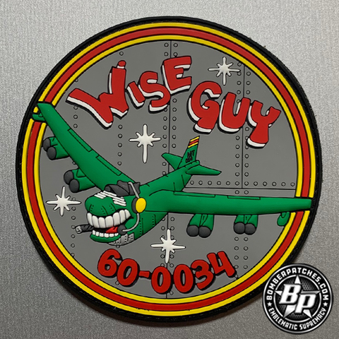 23d Bomb Squadron Nose Art Series Patch, 60-0034 Wise Guy