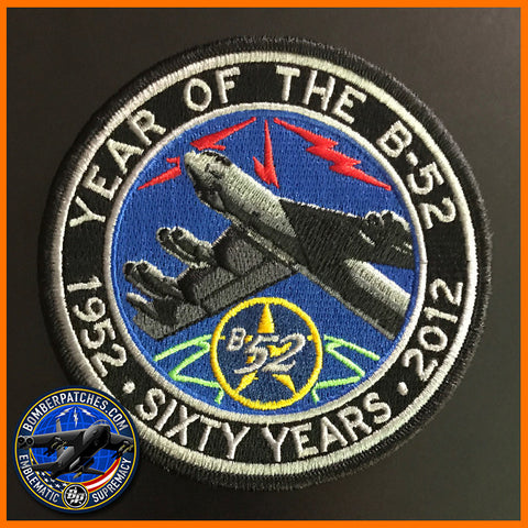 B-52 Stratofortress 60th Anniversary Global Strike Command Patch