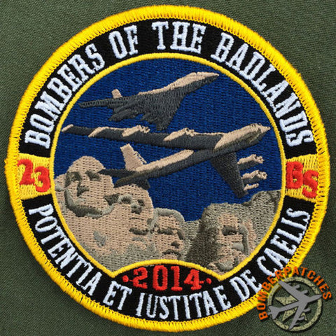 23d Bomb Squadron Ellsworth AFB "Deployment" Patch 2014