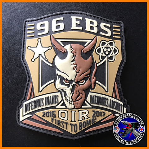 96th Expeditionary Bomb Sq Deployment 2016 Patch Operation Inherent Resolve B-52