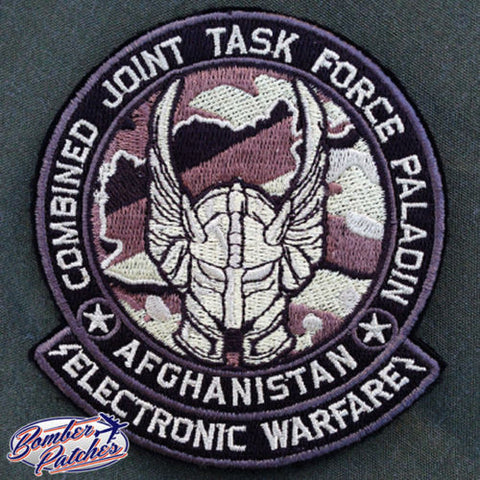 COMBINED JOINT TASK FORCE PALADIN PATCH, ELECTRONIC WARFARE, 101ST AIRBORNE CJTF