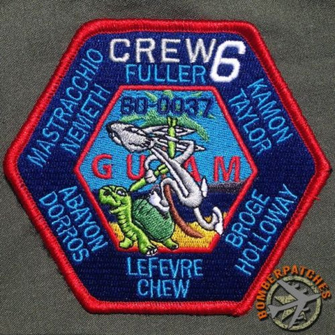 69 Expeditionary Bomb Squadron Guam HARD CREW 6