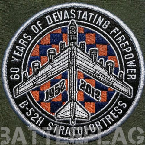 93d Bomb Squadron B-52 Stratofortress 60th Anniversary Patch