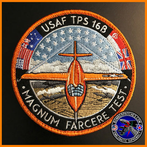 Air Force Test Pilot School Class 16B Patch, X-1 Commemorative, Edwards AFB TPS