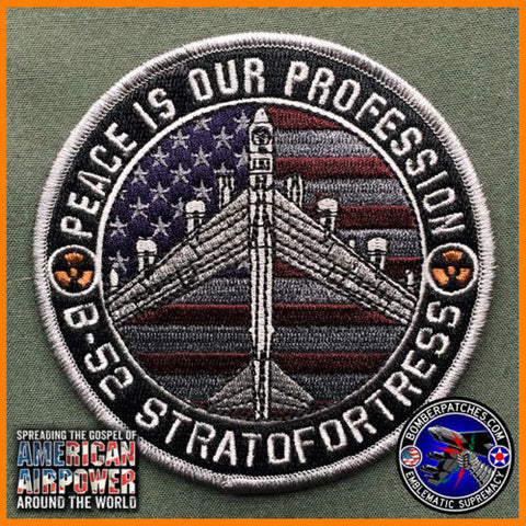 B-52 Stratofortress Peace Is Our Profession Patch 93d Bomb Sq