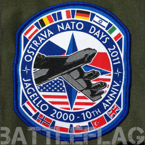 AUTHENTIC 2011 NATO DAYS B-52 PATCH, CZECH REPUBLIC