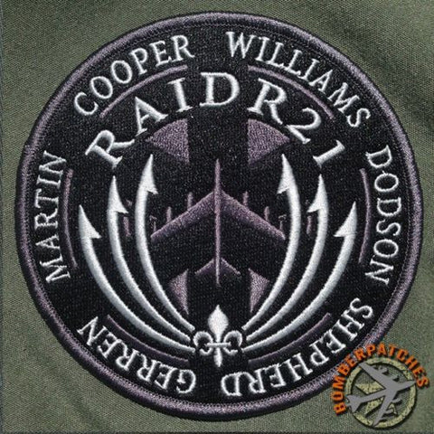 RAIDR21 Memorial Tribute Patch
