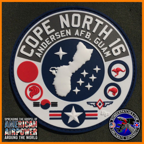 COPE NORTH 2016 PVC Patch