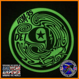 USN HSM-35 MAGICIANS Det 9 MH-60R Glow in the Dark PVC PATCH NAS North Island