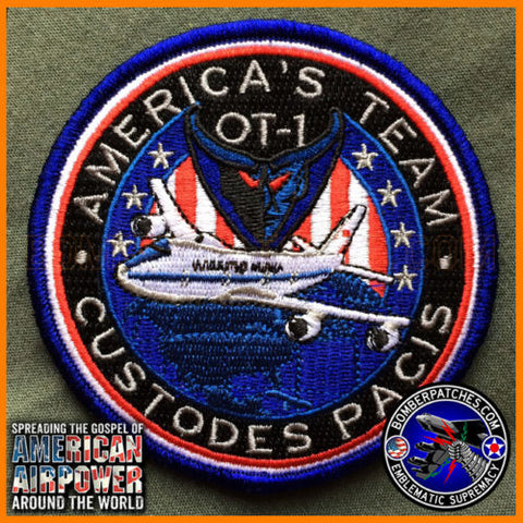E-4B NIGHTWATCH NAOC "America's Team" OPS TEAM 1 Patch