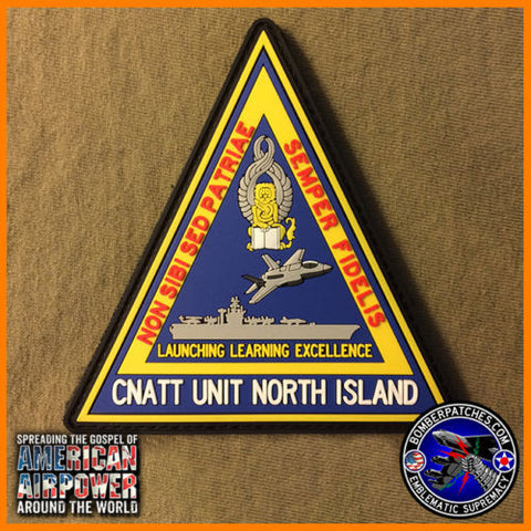 USN CNATT Center for Naval Aviation Technical Training NORTH ISLAND CA PVC Patch