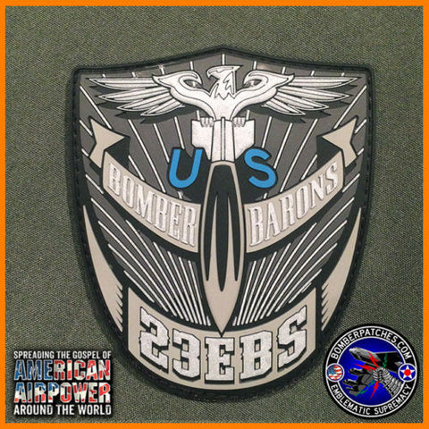 23d Expeditionary Bomb Squadron Deployment PVC Patch 2015 16 B-52 Minot AFB USAF