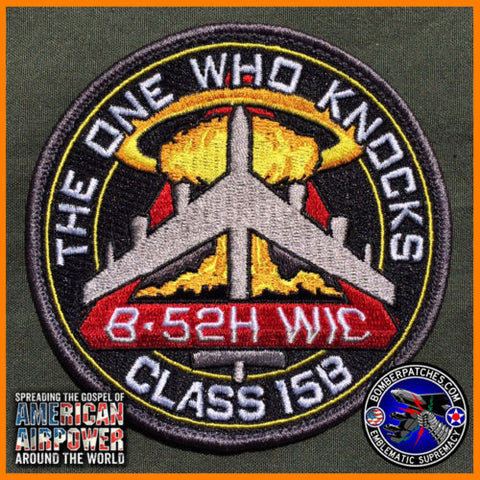 B-52 Weapons School WIC Class 15B Patch 20th 23rd 69th 96th Bomb Squad Barksdale Embroidered