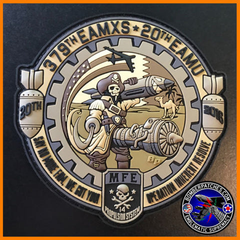 379 EAMXS 20th Expeditionary Aircraft Maint. Unit PVC Patch