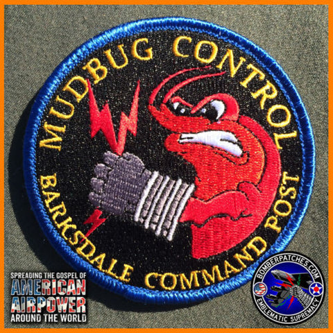 BARKSDALE AFB COMMAND POST PATCH Color