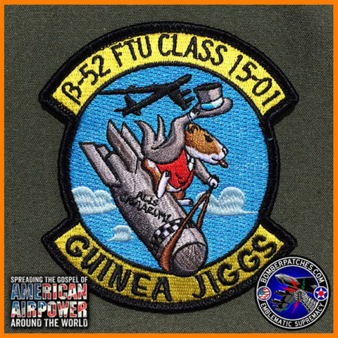 11TH / 93d BOMB SQUADRON B-52 FORMAL TRAINING UNIT CLASS 15-01 PATCH