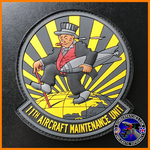 11th Aircraft Maintenance Unit PVC Morale Patch