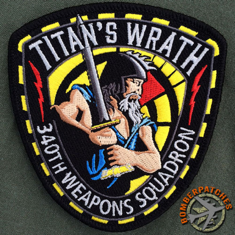 340th Weapons Squadron, B-52 Weapons School "TITAN'S WRATH",