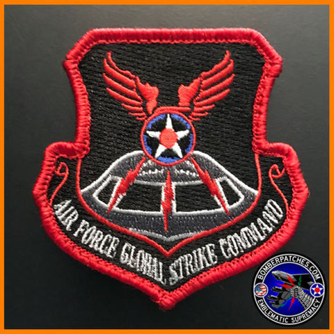 13th BOMB SQUADRON AIR FORCE GLOBAL STRIKE MORALE COMMAND PATCH, B-2 SPIRIT USAF