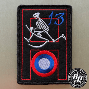 13th Bomb Squadron Oscar Heritage Felt, B-2