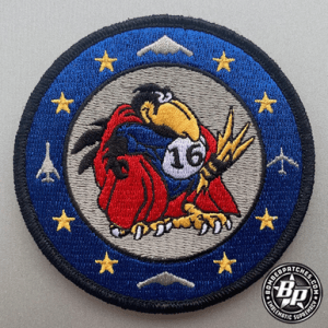 16th Electronic Warfare Squadron, B-1, B-2, B-52, B-21 Morale, Full Color