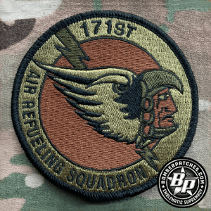 171st Air Refueling Squadron OCP, Embroidered, KC-135T