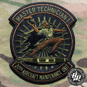 20th Aircraft Maintenance Unit Master Technician OCP Embroidered