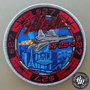 27th Fighter Squadron Black Falcons F-22 Raptor, Red Flag 25-3