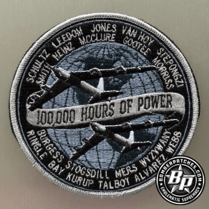 307th Bomb Wing, 93d and 343d BS B-52H World Record Setting Commemorative Patch
