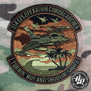 314th Expeditionary Fighter Squadron, Combat Archer 2021, Eglin AFB, F-16C, OCP