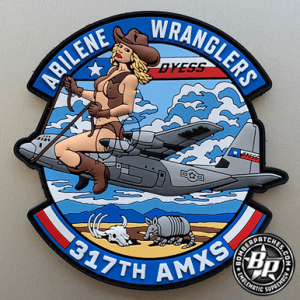 317th AMXS Abilene Wranglers Morale, Color