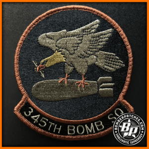 345th Bomb Squadron 307th Bomb Wing Patch OCP