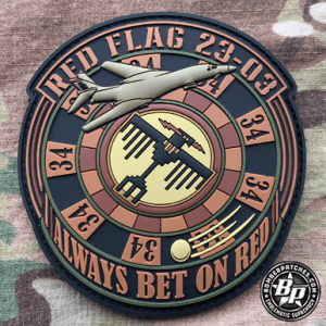 34th Expeditionary Bomb Squadron 2023 Red Flag 23-03, B-1 OCP