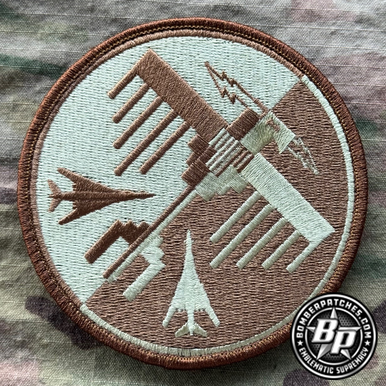 34th Expeditionary Bomb Squadron Thunderbirds Deployment Desert Embroidered B-1