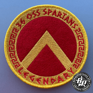 36th OSS Spartans Shield Color