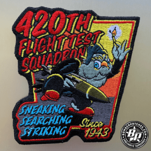 420th Flight Test Squadron, Embroidered