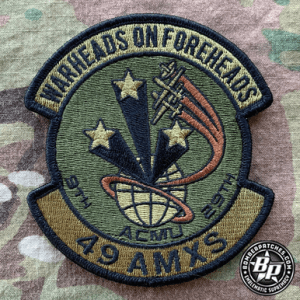 49th Aircraft Maintenance Squadron, Warheads OCP Embroidered