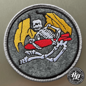 5th Bomb Group 100th Anniversary Heritage Patch, Felt Background