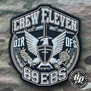 69th Expeditionary Bomb Squadron Crew 11, 2017 2018 B-52H, Desert